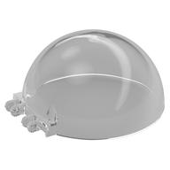 Windscreen 8 × 8 × 3 Dome with Dual 2 Fingers - 7 Teeth Transparent
