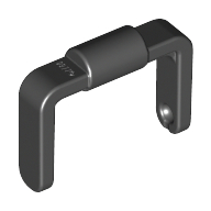 Bucket 1 × 1 × 1 Handle Black