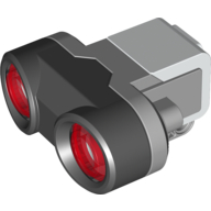 Sensor, Ultrasonic, EV3 in Hellblaugrau