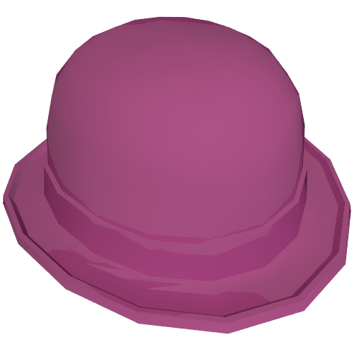 Hat, Bowler Magenta