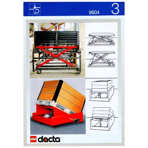 Activity Booklet 3 - Pneumatic Lift and Dump Box - Set 9604 [No Color/Any Color]