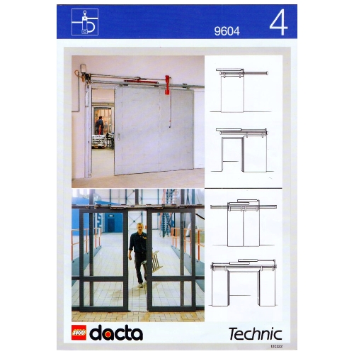 Activity Booklet 4 - Pneumatically Operated Doors - Set 9604 [No Color/Any Color]