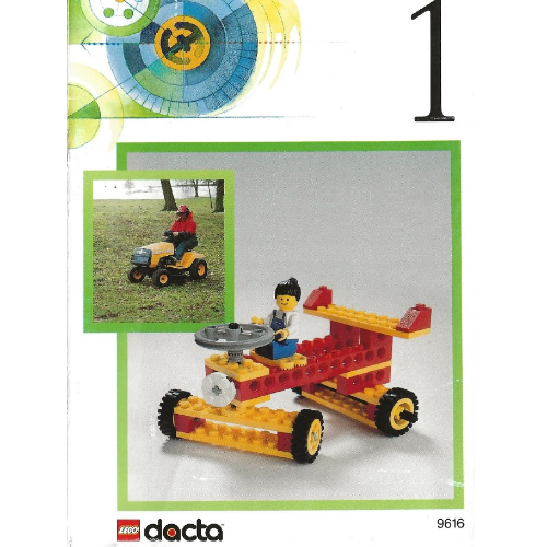 Activity Booklet 1 - Lawnmower - Set 9616 [No Color/Any Color]