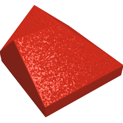 Brick Sloped 45° 2 × 2 Double Convex / Double Concave Rot
