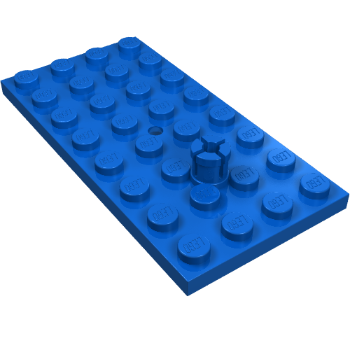 Plate Special 4 × 8 with Trailer Hitch Pin