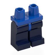 Hüfte und dunkelblau Beine Blau