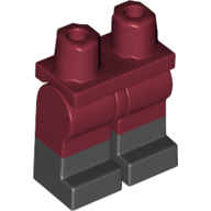 Hips with Dark Red Legs and Black Boots Pattern in 