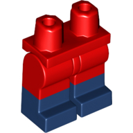Hips with Red Legs and Dark Blue Boots Pattern Rot
