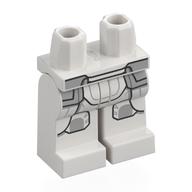 Hips and White Legs with AT-RT Driver Armor print White