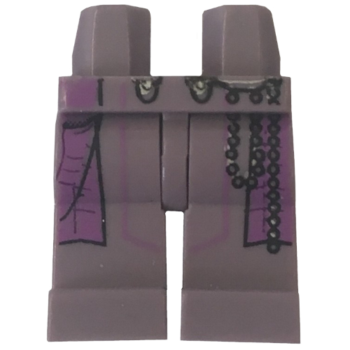 Hips and Sand Purple Legs with Zam Wesell Print Sand Purple