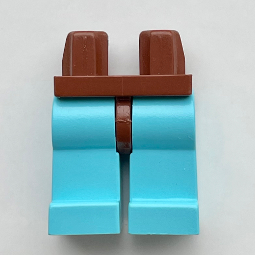 Hips and Sky Blue Legs Reddish Brown