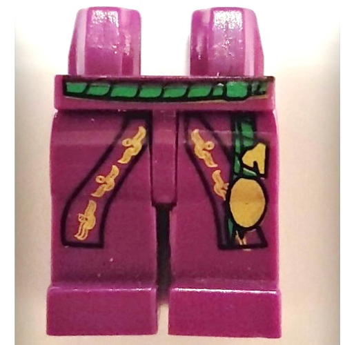 Hips and Light Purple Legs with Dumbledore Robe and Belt Print Light Purple