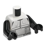 Torso Armour, First Order Trooper Print, Black Arms and Hands White