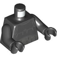 Torso Armor, Imperial Pilot Print, Black Arms and Hands Schwarz