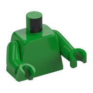 Torso, Bright Green Arms and Hands [Plain] Bright Green