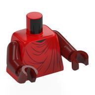 Torso Imperial Royal Guard Robe, Back Printing Print, Dark Red Arms and Hands Rot