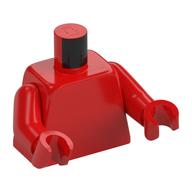 Torso, Red Arms and Hands [Plain] Rot