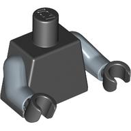 Torso, Sand Blue Arms, Black Hands [Plain] Schwarz
