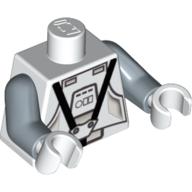Torso Clone Pilot Print, Sand Blue Arms, White Hands White