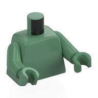 Torso, Sand Green Arms and Hands [Plain] Sand Green
