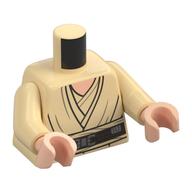 Torso Robe, Dark Brown Belt print, Tan Arms, Light Nougat Hands Tan