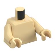 Torso, Tan Arms and Hands [Plain] Beige