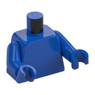 Torso, Blue Arms and Hands [PLAIN] Blue