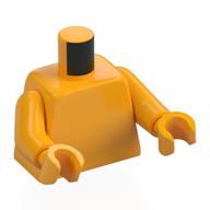 Torso, Bright Light Orange Arms, Bright Light Orange Hands [Plain] Leuchtendes Hellorange