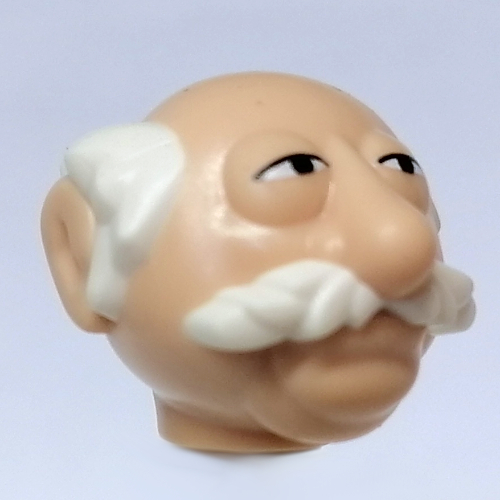 Minifig Head Special (Waldorf) Hellnougat