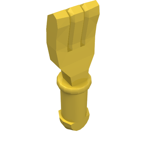 Equipment Cutlery - Fork [Kitchen Implements Kit] Yellow