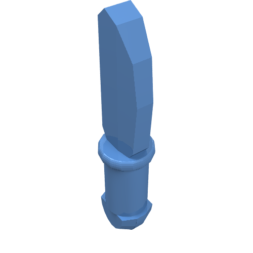 Equipment Cutlery - Knife [Kitchen Implements Kit] Medium Blue