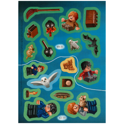 Stickerbogen 3 für Set 9781913110215-1 [Keine Farbe/Beliebige Farbe]