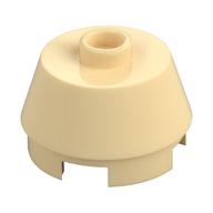Brick Round 2 × 2 Truncated Cone Tan