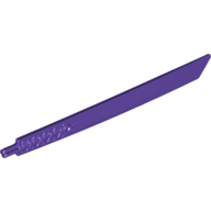 Propeller 1 Blade 2 × 16 with Axle Dark Purple