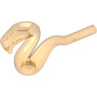 Animal, Snake with Straight Tail Trans-Orange