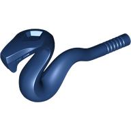 Animal, Snake with Straight Tail Dark Blue
