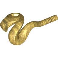 Animal, Snake with Straight Tail Perlgold