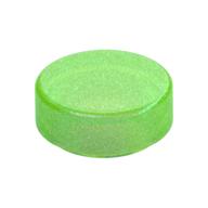 Fliese rund 1 × 1 Opal Trans-Bright Green
