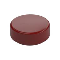Tile Round 1 × 1 Dark Red
