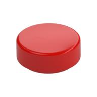 Fliese rund 1 × 1 Rot