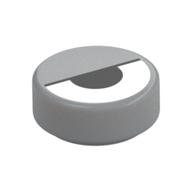 Tile Round 1 × 1 with Half-Closed Eye print Light Bluish Gray