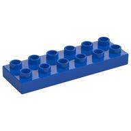 Duplo Plate 2 × 6 Blue