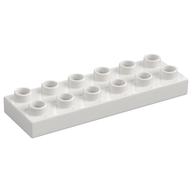 Duplo Platte 2 × 6 Weiß