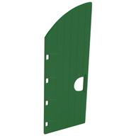 Duplo Door 1 × 3 1/2 × 6 2/3 with Curved Top and Open Handle - Castle Grün