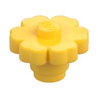 Plant, Flower 2 × 2 - Round [Solid Stud] Yellow