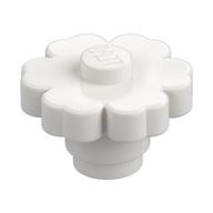 Plant, Flower 2 × 2 - Round [Solid Stud] White