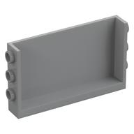 Paneel 1 × 6 × 3 mit Noppen seitlich
