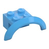 Wheel Arch, Mudguard 4 × 2 1/2 × 1 Medium Blue