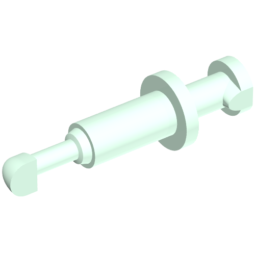 Equipment Medical Syringe Light Aqua