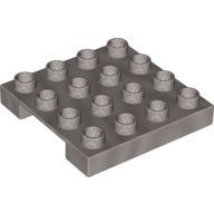 Duplo Loading Pallet 4 × 4 Smooth Side Flat Silver